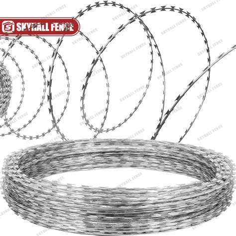 Galvanized Barbed Wire Concertina Rbt Razor Wire Barbed Wire And