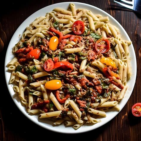 Premium AI Image | image that represents Italian pasta all dishes with ...