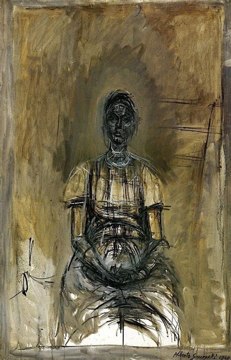 Alongtimealone Alberto Giacometti Study Of Caroline