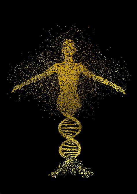 Dna Molecule Dna Print Dna Abstract Illustration Genetic Code Etsy Uk