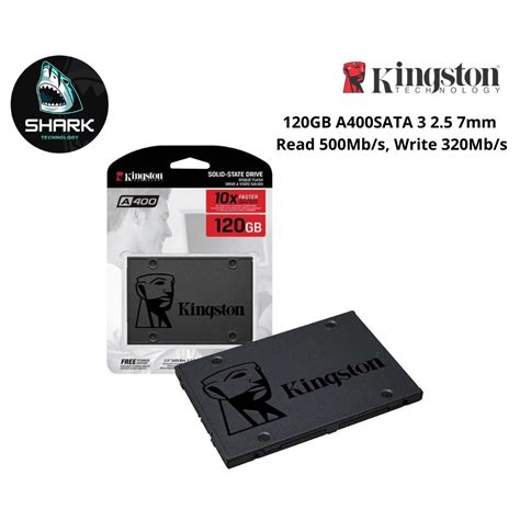 120 GB เอสเอสดี SATA KINGSTON A400 (SA400S37/120G) | Shopee Thailand