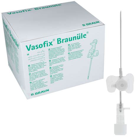 Vasofix Braun Le G X Mm Wei Pzn