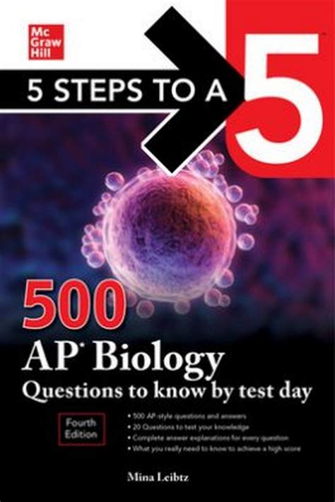 5 Steps To A 5 500 Ap Biology Questions To Know By Test Day ศูนย์หนังสือจุฬาฯ