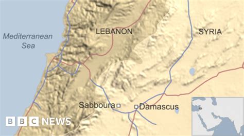 Syria Conflict Israeli Jets Strike Outside Damascus Bbc News