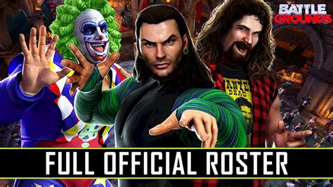 Wwe 2k Battlegrounds Full Official Roster And Dlc 130 Superstars