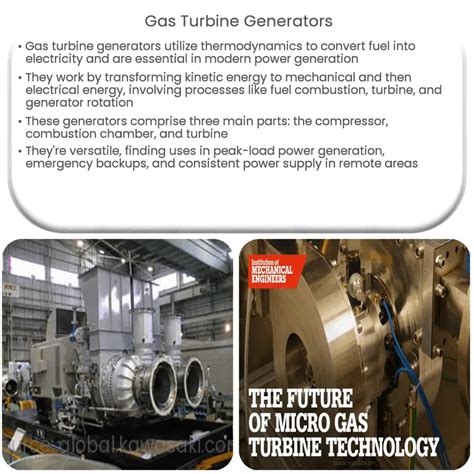 Gas Turbine Generators How It Works Application Advantages