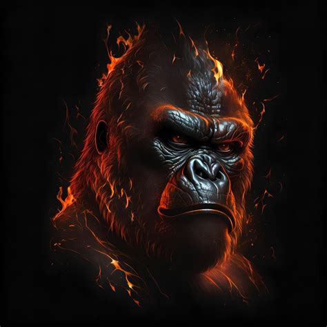 Flaming King Kong 26372029 Stock Photo At Vecteezy