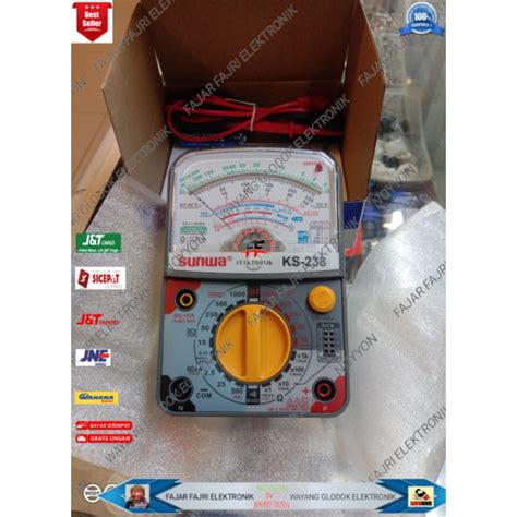 Multitester SUNWA KS 238 AVOMETER MULTIMETER TESTER ANALOG Shopee