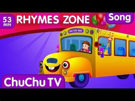 Chuchu Tv Wheels On The Bus Go Round And Round