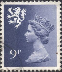 Stamp Queen Elizabeth Ii P Machin Portrait United Kingdom