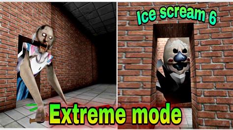 Granny V1 8 Sewer Escape Ice Scream 6 Atmosphere In Extreme Mode