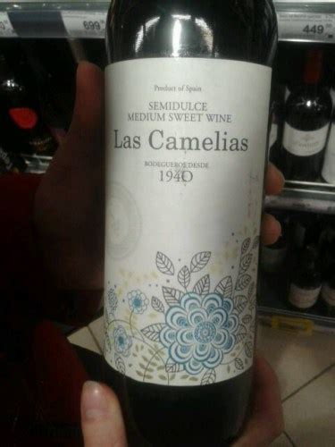 Las Camelias Semidulce Tinto Vivino