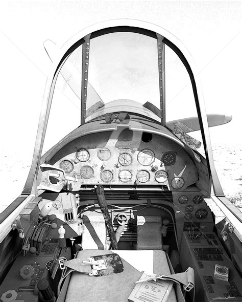 Cockpit Corsair F4U, Digital Arts by Thibault Cernaix | Artmajeur