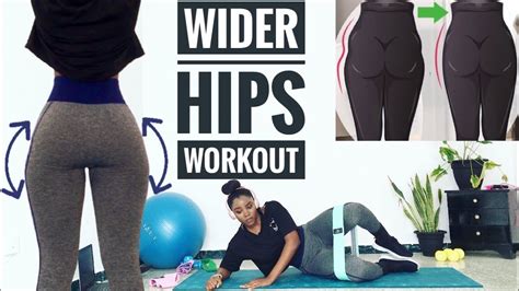 Best Exercises For Widercurvier Hips And Glutesget Rid Of Hip Dips~janekate Fitness Youtube