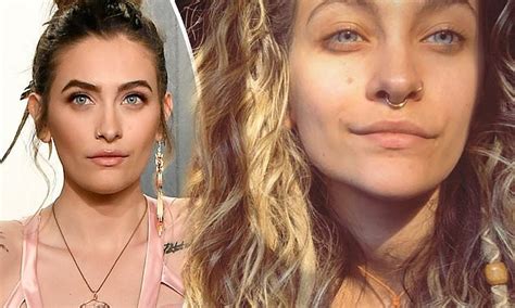 Paris Jackson Shows Off Her Fresh Faced Look In A New Makeup Free Selfie Daily Mail Online