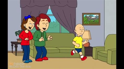 Caillou Goes To Chuck E Cheese While’s Grounded Youtube