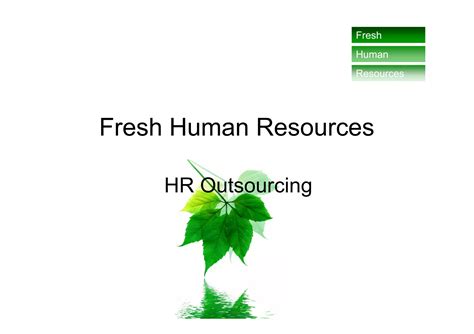 Why Outsource Hr Ppt