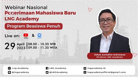 Webinar Nasional Pmb Lng Academy Youtube