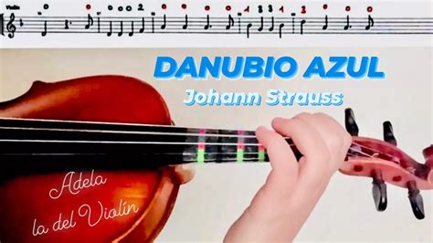 DANUBIO AZUL STRAUSS PARTITURA VIOLÍN AUDIO YouTube