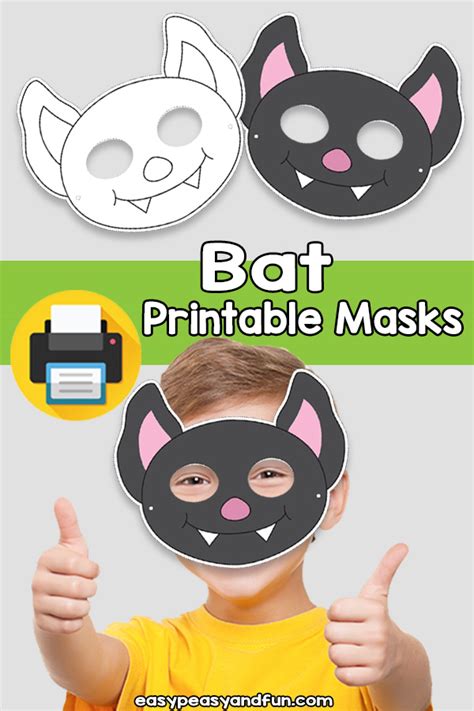 Printable Bat Mask Template Easy Peasy And Fun Membership