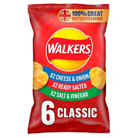 Walkers Classic Variety Crisps Ocado