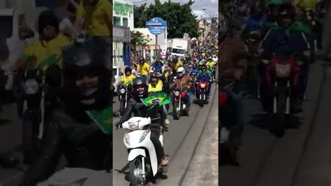 V Deo Da Motociata Passando Pelo Centro De Vit Da Conquista Ba Foi