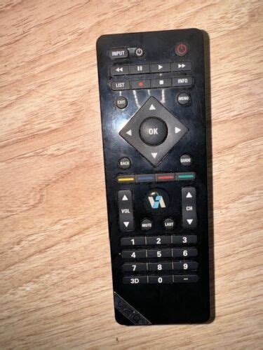 Original Vizio Vur D Bluetooth D Hd Tv Remote Control Slide Out