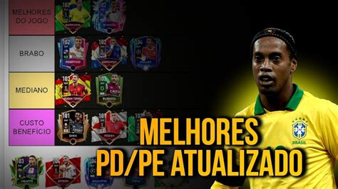 MELHORES PE PD DO FIFA MOBILE TIER LIST DE PONTAS ESQUEDO E DIREITO