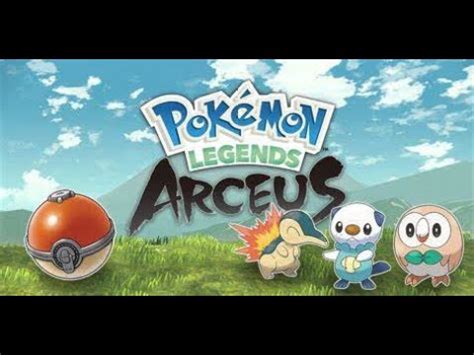 Legends Arceus Playthrough Part Youtube