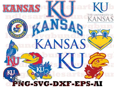 Kansas Jayhawks Bundle Png Svg Eps Dxf Etsy