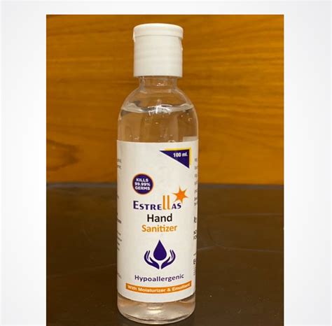 Estrellas Alcohol Based Hand Sanitizer 100 Ml At Rs 50 00 Hand