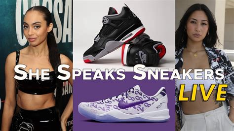 She Speaks Sneakers Episode 7 With Mons Jordan 4 BRED Reimagined