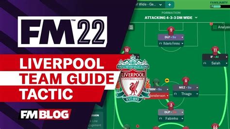 Fm Liverpool Gegenpress Tactic Team Guide