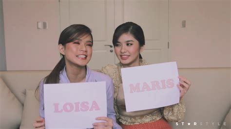 Whos Most Likely To With Maris Racal And Loisa Andalio Celebrity