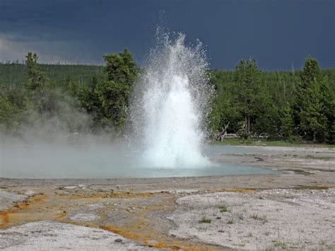 Mugwump Geyser Eruption Pm June A Photo On Flickriver