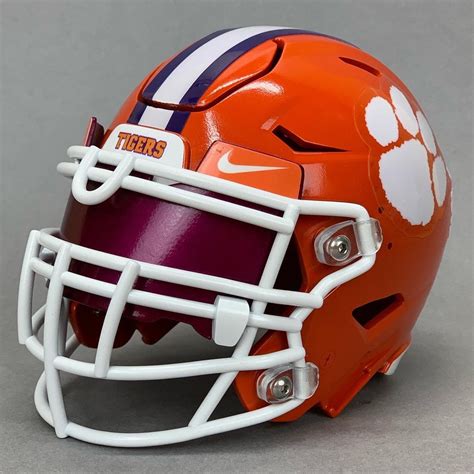 Full Size Auto Clemson Football Helmet Town