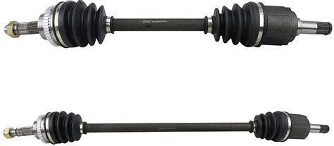 Pair 2 Front Left And Right CV Axle Drive Shafts W ABS For 2001 2002