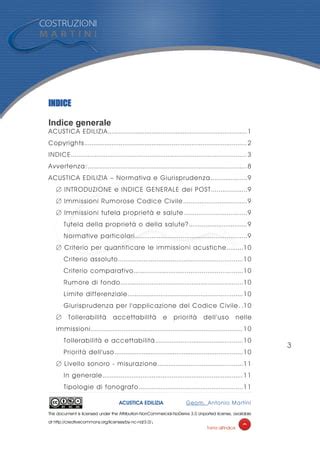 Acustica Edilizia Normativa Costruzioni Martini Geometra Padova PDF