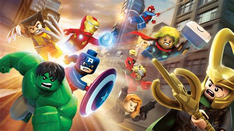 Download 4k LEGO Marvel Superheroes Wallpaper | Wallpapers.com