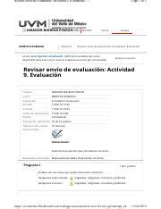 Automatizada Unidad Pdf Revisar Env O De Evaluaci N Actividad