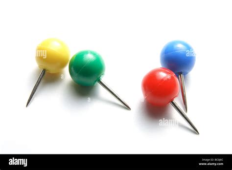 Drawing Pins Round Hi Res Stock Photography And Images Alamy