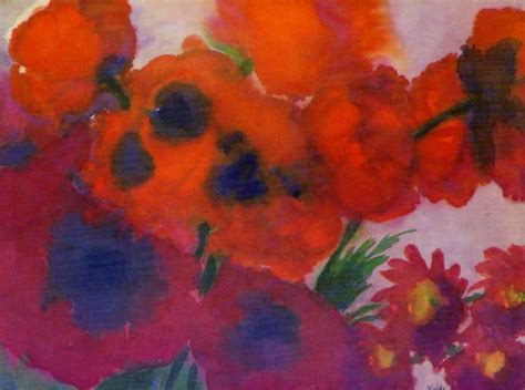 Emil Nolde Mohn Und Andere Bl Ten Emil Nolde Space Art