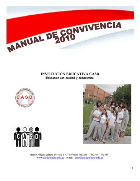 Manual De Convivencia