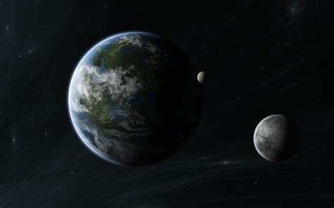 Wallpaper Kepler-452b, Exoplanet, Planet, space, stars, Space #4321