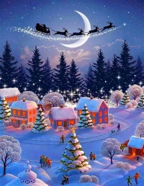 Pin By Kat Staxx On Christmas Crazy Winter Christmas Scenes