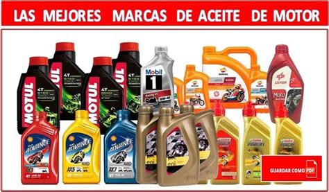 Los Mejores Aceites De Motor Del Mundo Guardar Como Pdf