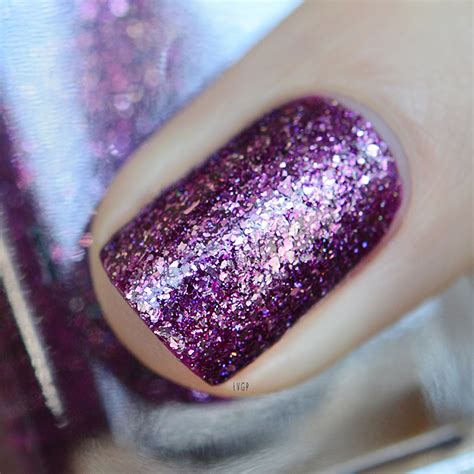 Xo Palatinate Purple Holographic Nail Polish By Ilnp