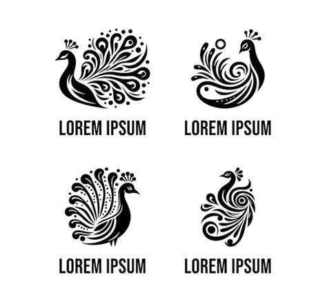 Premium Vector Peacock Logo Design