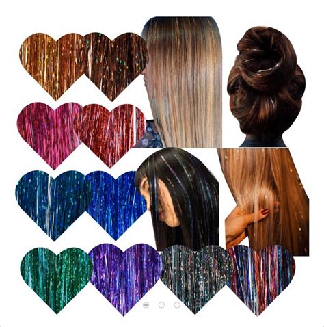 Extensiones De Brillos Glitter Hair Tinsel 20 Hilos 90 Cm Mercado Libre