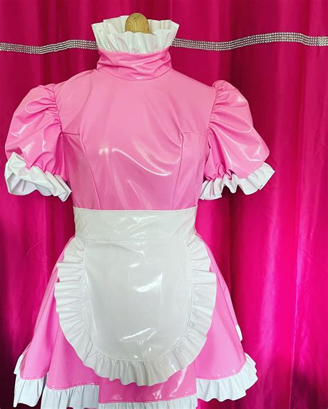 PVC French Maids Dress Etsy